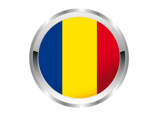 Rumänien Button - Silver Edition