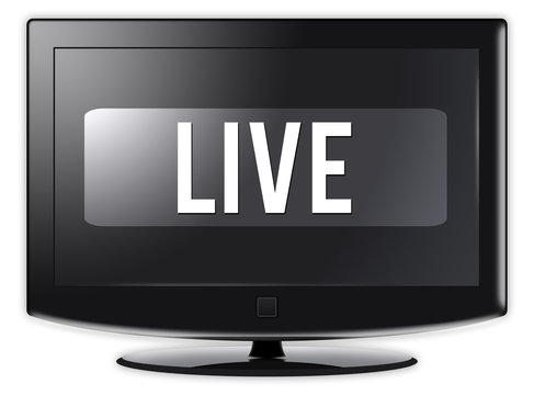 Flatscreen TV "Live"