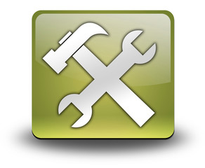 Fototapeta premium Yellow 3D Effect Icon 