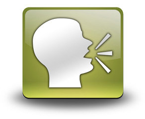 Yellow 3D Effect Icon 