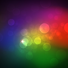 bokeh effect wallpaper illustration