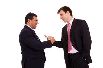 Business team hand shake at the office