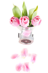 Conceptual photo with flowers