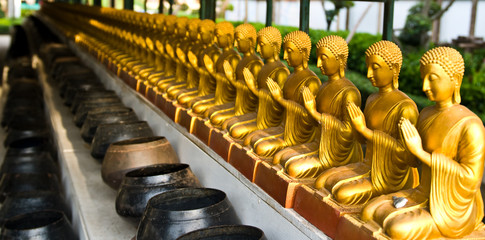 View of buddha statue in Thailand