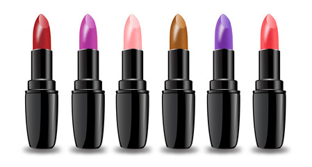 Obraz premium Lipstick set