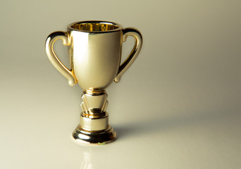 Golden trophy
