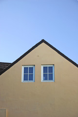 Einfaches Giebelhaus