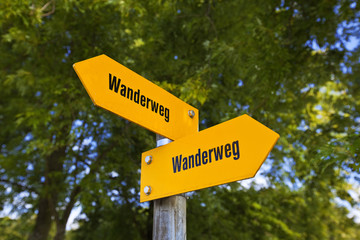 wegweier wanderweg