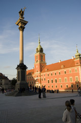 Kolumna Zygmunta i zamek Królewski - Warszawa © kreatorex