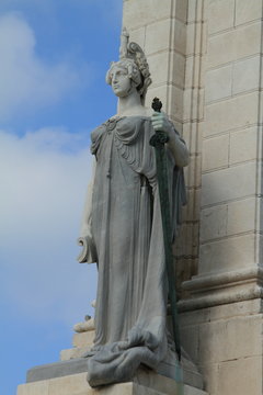 Detalle de un monumento, C&aacute;diz