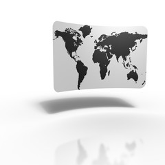 worldmap card