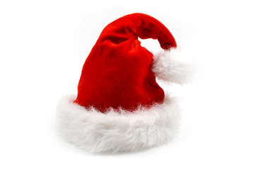Obraz na płótnie Canvas Święty Mikołaj kapelusz
