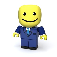 Obraz premium bisinessman;