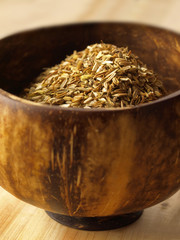 bowl of fennel seeds