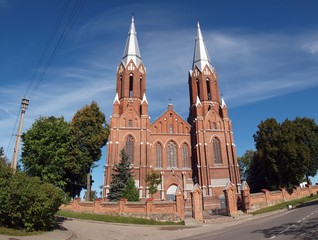 Church in Anyksciai.