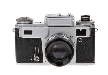 Dusty old Soviet camera "Kiev 4a"