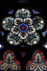 Stained glass, Zagreb cathedral
