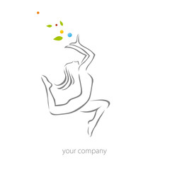 logo entreprise, fitness