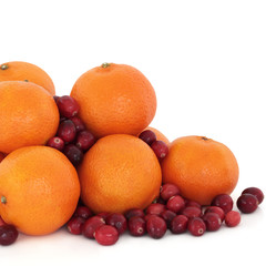 Tangerine and Cranberry Fruit