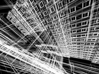 abstract modern architecture