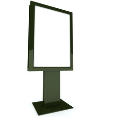 Street publicity board