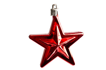 Red star - Christmas decorations