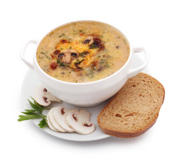 soup of mushrooms