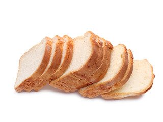 sliced bread isolated