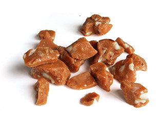 Nutty toffee