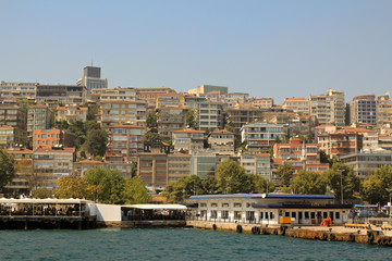 Obraz premium Bootsanleger Istanbul