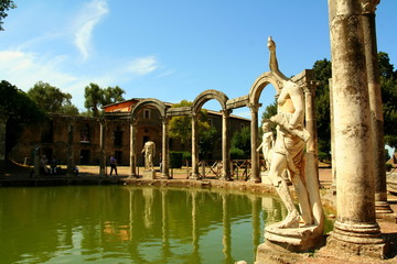 Villa Adriana - Canopo - Colonnato