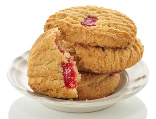 strawberry cookies