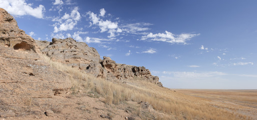 Mountain in the desert