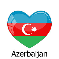 Azerbaijan Flag