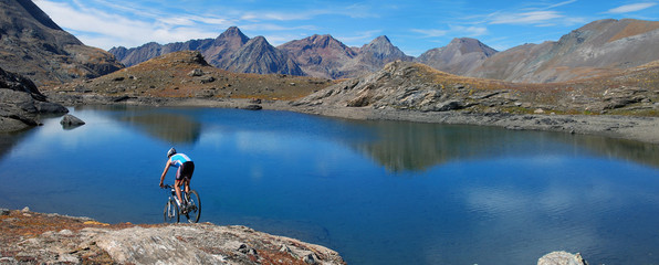MTB per i laghi Alpini