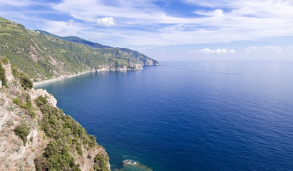 Fototapeta na wymiar Park narodowy Cinque Terre - Italie