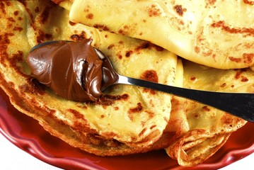 crêpes au chocolat