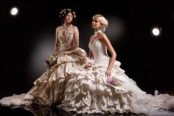 Two Young Brides