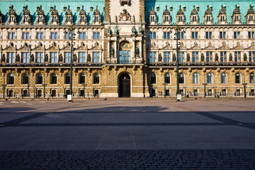 Obraz premium Hamburg Rathaus 5