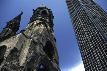 Berlin,Kaiser-Wilhelm-Ged&auml;chniskirche (Hohle Zahn)