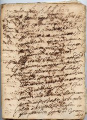 vecchia lettera