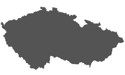 Fototapeta premium Flagge von Tschechien - freigestellt