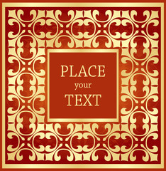 Vintage background with copy space vector