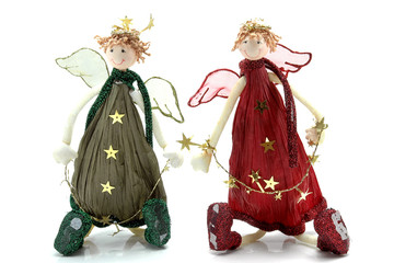 Angelitos.Adornos navideños