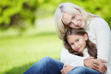 Mother and daughter