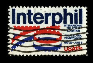 Postage stamp.