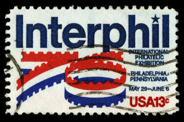 Postage stamp.