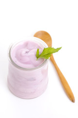 blueberry yoghurt