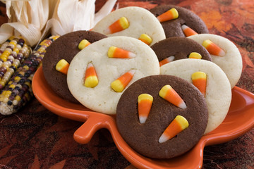 Candy Corn Cookies