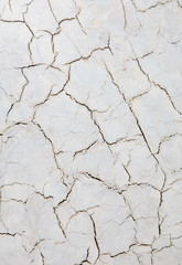 Decorative plaster, crack